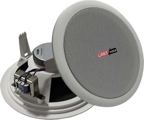 Lastvoice Tvx-8T Hat Trafolu Alçıpan Tavan Hoparlörü 20 cm 40 Watt - Image 1