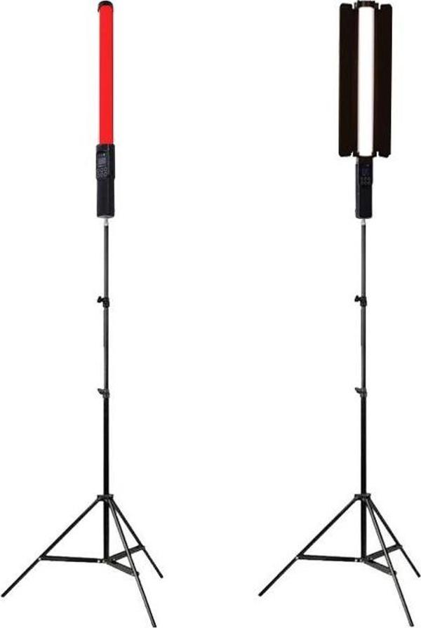 Gdx ST-50 RGB  Led Tüp Işık 2'li Set - Image 1