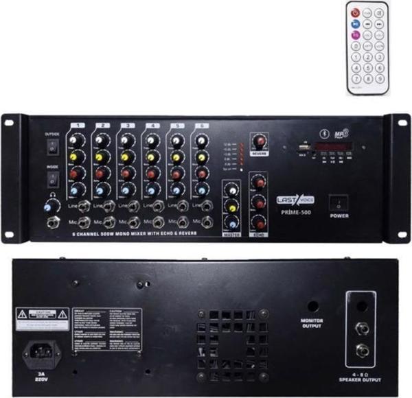 Lastvoice Prime-500W TR 500 Watt Hat Trafolu Mikser Amfi - Image 1
