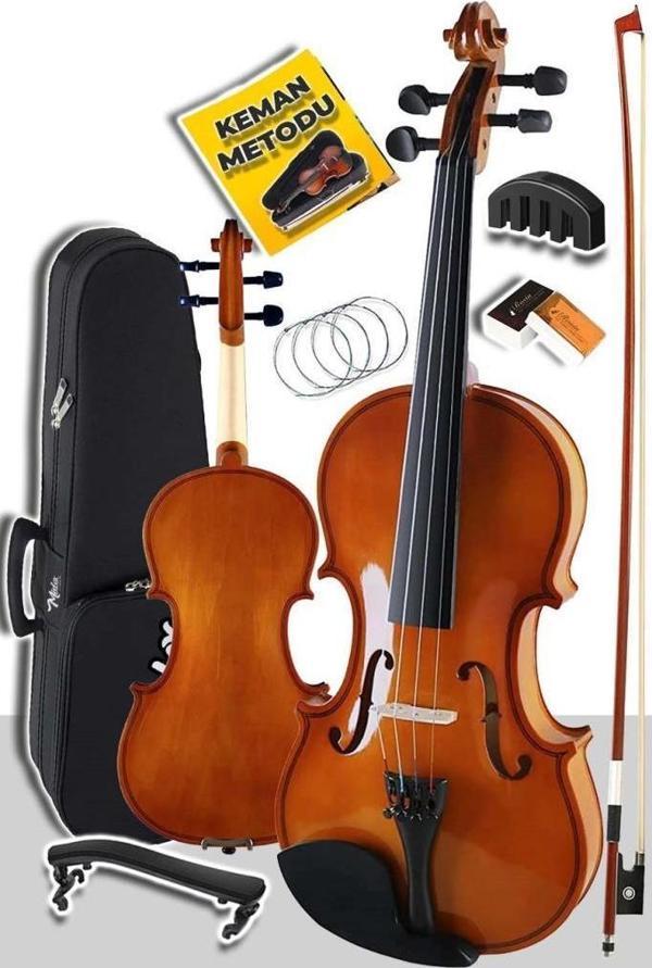 Midex CVL-744-TYS Profesyonel 4/4 Keman Seti (Yastık Tel Reçine Çanta Susturucu Yay) - Image 1