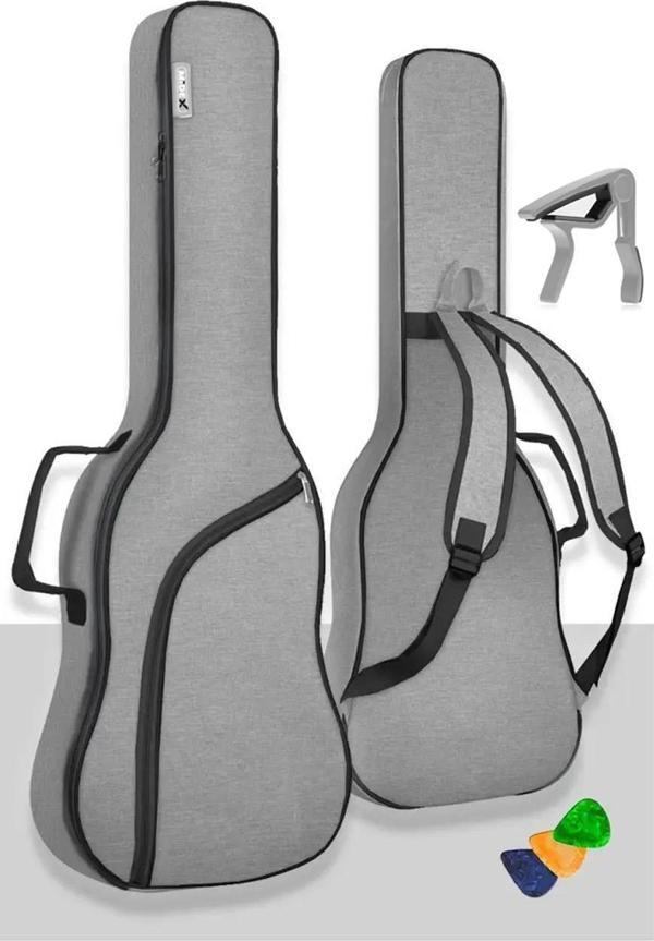 Midex ELC-40 Case Elektro Gitar Çantası Gigbag Su Geçirmez Kalın Kılıf (Capo Hediye) - Image 1