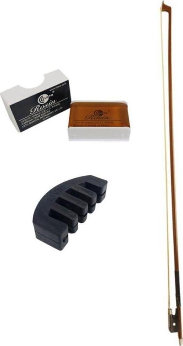 Midex KY-24 Çocuk Kemanı Yayı 1/2 Boy İçin (Reçine ve Susturucu Hediye) - Image 1