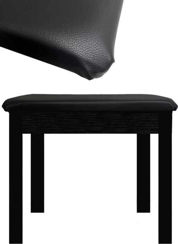 Midex TBX-144BK Üst Kalite Piyano Taburesi Gizli Bölmeli Siyah Renk (32x54x48) - Image 1