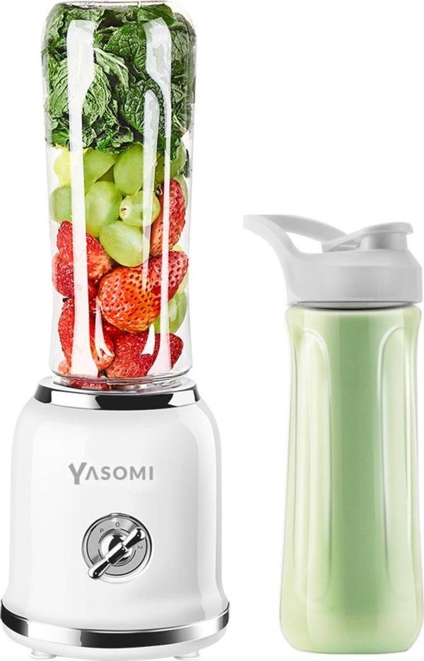 Yasomi Bl019 Retro Smoothie Blender Beyaz ( Türkiye Garantili ) - Image 1