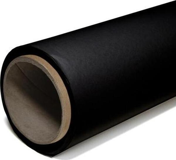 Gdx Kağıt Sonsuz Stüdyo Fon Perde (Black/Siyah) 2.70x11 Metre - Image 1