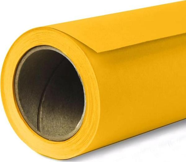 Gdx Kağıt Sonsuz Stüdyo Fon Perde (Deep Yellow) 2.70x11 Metre - Image 1