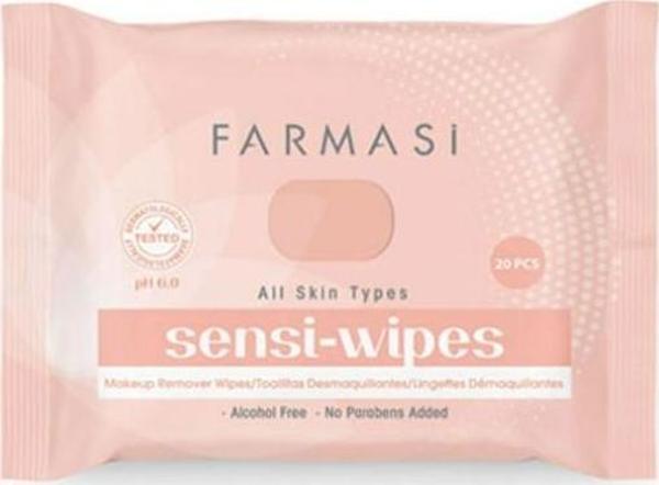 Farmasi Sensi Wipes Makyaj Temizleme Mendili - Image 1
