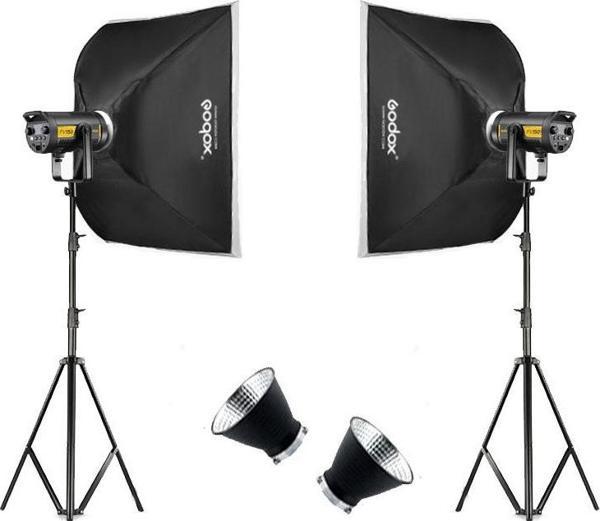 Godox FV150 2'li Kit 150 Watt LED Video Işığı - Image 1