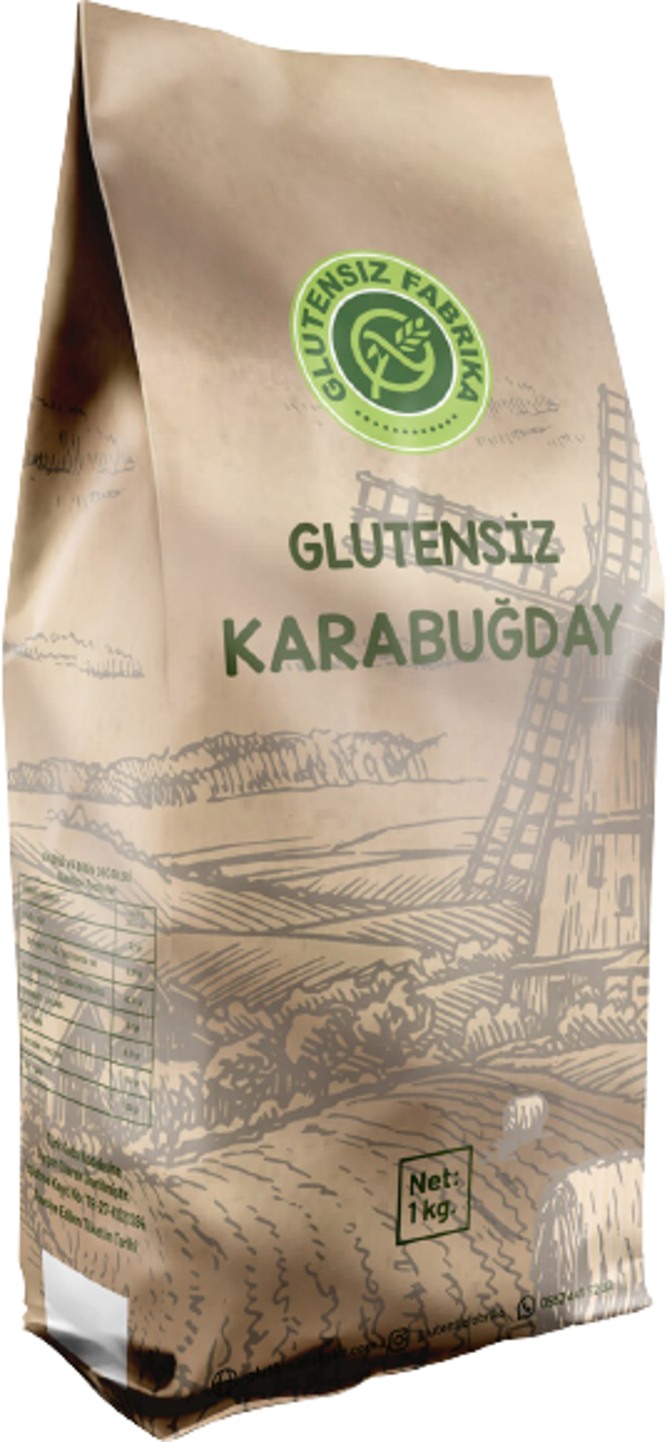 Glutensiz Fabrika KAVRULMUŞ KARABUĞDAY SADE (1KG) PİLAVLIK - Image 1