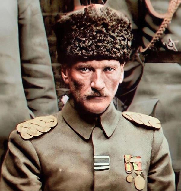 Lilyhobbyland Renkli Baskılı Sayılarla Boyama Hobi Seti (Çerçeveli) 60X75 Cm: Atatürk 3 - Image 1