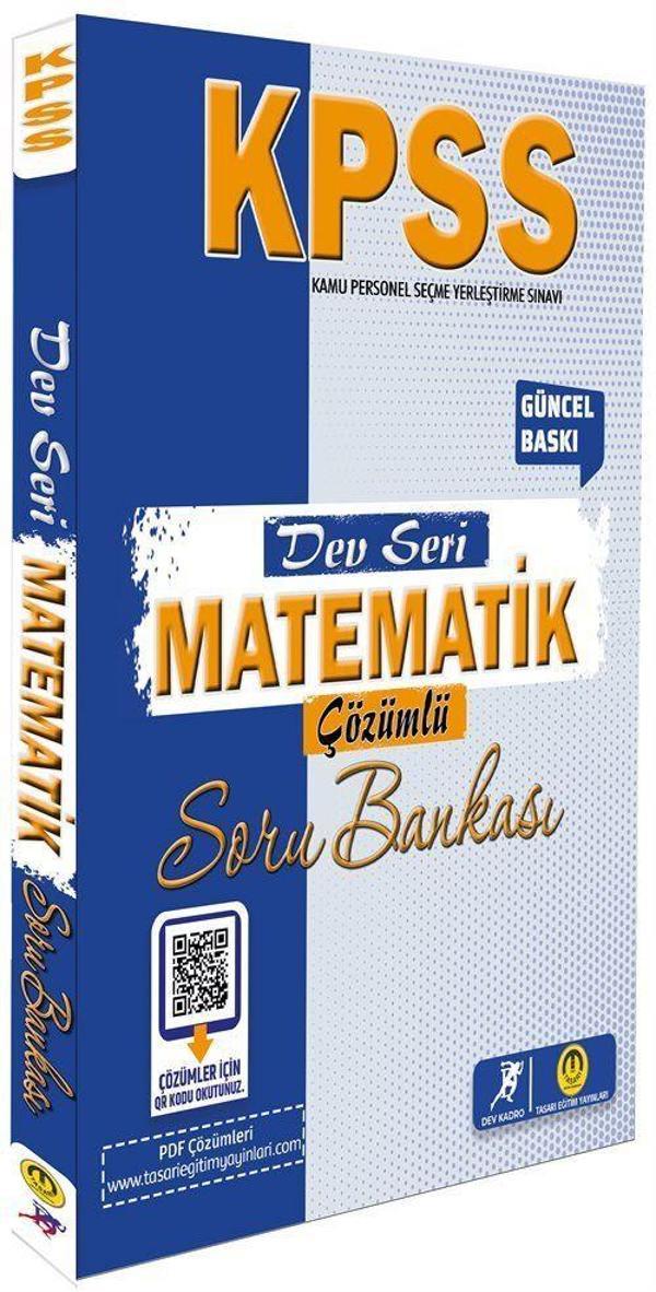 2024 KPSS Dev Seri Matematik Soru Bankası - Tasarı Akademi - Image 1