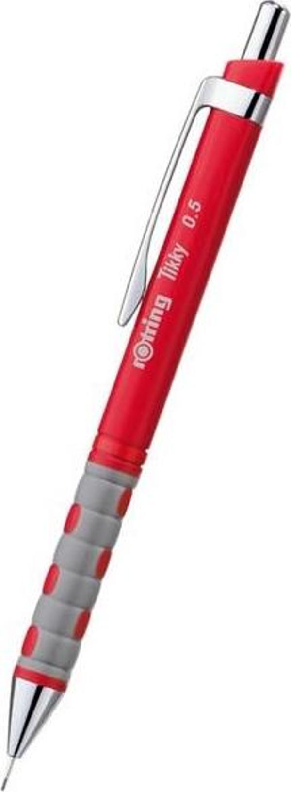 Rotring Tikky 0.5 mm Kırmızı Versatil Kalem - Image 1