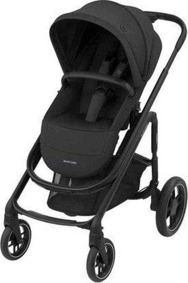 Maxi-Cosi Plaza Ekstra Portbebeli Seyahat Sistem Olabilen Bebek Arabası Essential Black - Image 1