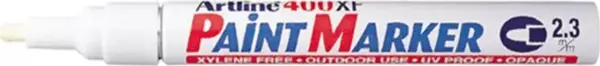 Artline 400XF 2.3mm Paint Marker Çok Amaçlı Boyama Markörü Beyaz - Image 1