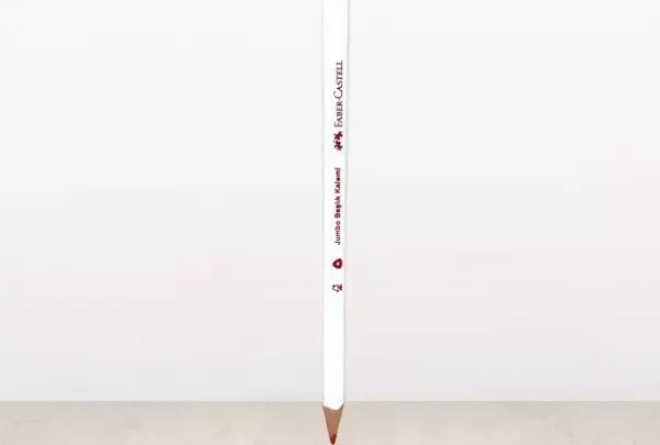 Faber-Castell Jumbo Başlık Kalemi Kırmızı - 1 Adet - Image 1