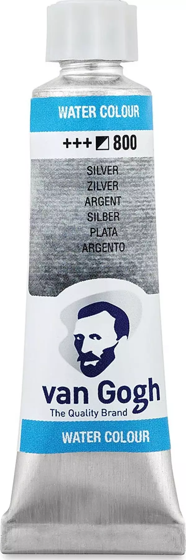 Van Gogh Sulu Boya Sılver 10 Ml.Tüp - Image 1