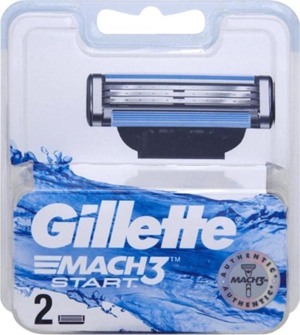 Gillette Mach 3 Start 2'li Yedek Bıçak - Image 1