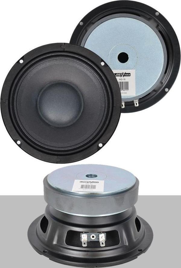 Lastvoice AQ-16 Kağıt Hoparlör 6.5 İnç 300 Watt 30 oz 8 Ohm Woofer - Image 1