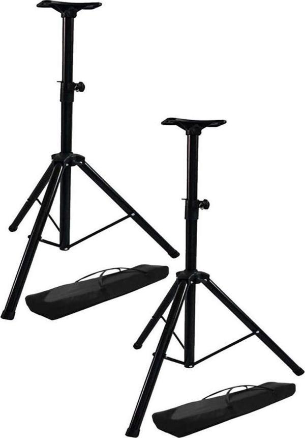 Lastvoice KB02CSX 2Lİ SET Taşıma Çantalı Döküm Göbekli Kabin Hoparlör Standı Sehpası Ayağı - Image 1