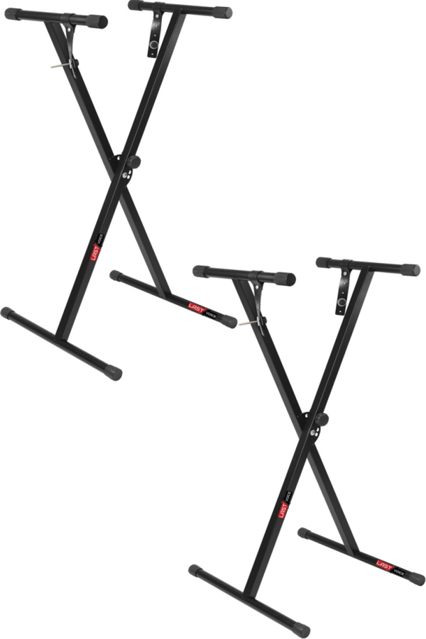 Lastvoice KS-01DX 2Lİ SET Portatif Org Standı Kademeli Org Sehpası Sabitleme Kayışlı - Image 1