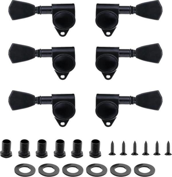 Midex CB-50 Akustik Gitar İçin Kaliteli Profesyonel Burgu Takımı Black 1 SET - Image 1