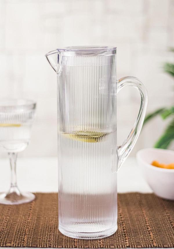 Arkilik Barok 1,5 Lt Aquamarin Sürahi (Buzdolabı Kapak Rafına Sığar) - Image 1