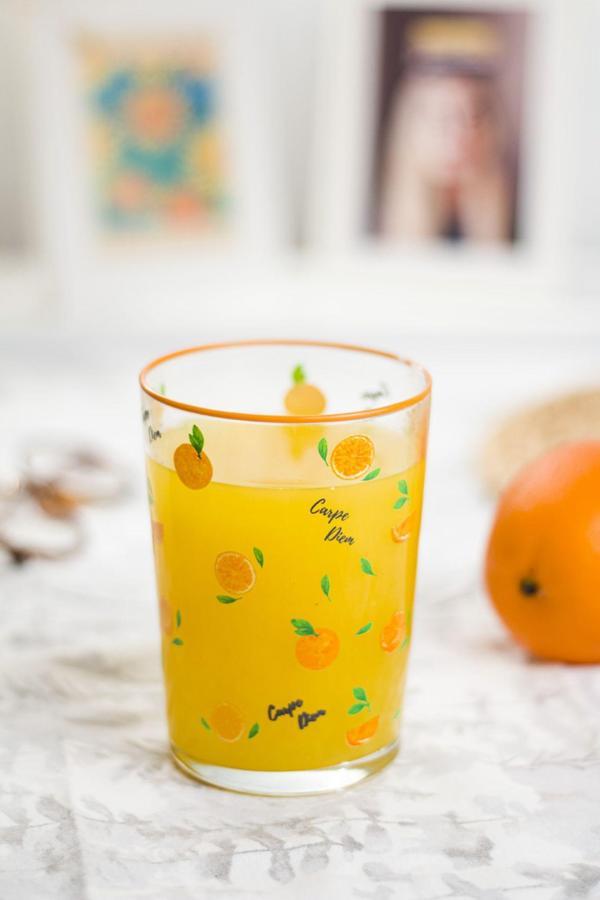Nar Desenli Su Meşrubat Bardağı 400 ML - Image 1
