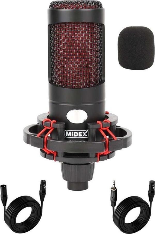 Midex CXN-30 Condenser +48V Stüdyo Ses Kayıt Mikrofonu - Image 1
