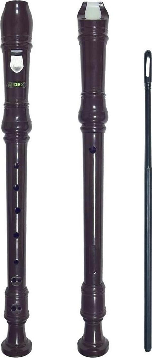 Midex FL-8BN Kaliteli Brown Blok Flüt - Image 1