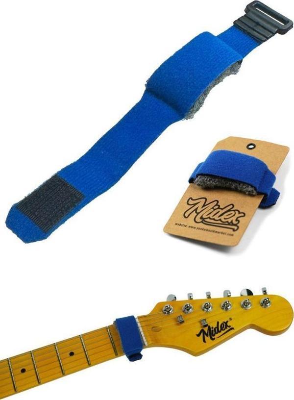 Midex Fretwrap FW-1BL Gitar Tel Susturucu - Medium (6-20cm) - Image 1