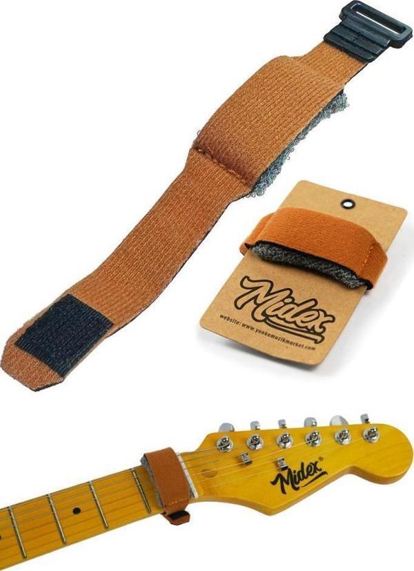 Midex Fretwrap FW-1OR Gitar Tel Susturucu - Medium (6-20cm) - Image 1