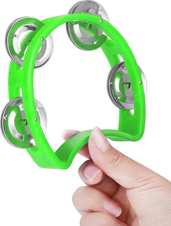 Midex Orf-TF-05GR Örf Aletleri Zilli Tef Yeşil (1 Adet) - Image 1