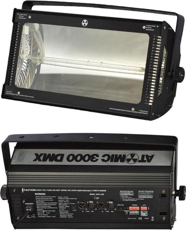 Quenlite Atomix-3000 DMX Strobe Light Çakar Işık 3000 Watt DMX Kontrol Disko Sahne Işık - Image 1
