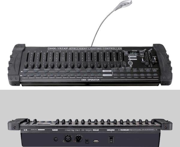 Quenlite DMX-192XP Işık Kontrol Mikseri Masası Led Aydınlatmalı 384 Kanal - Image 1