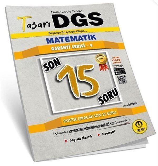 DGS Matematik Son 15 Garanti Serisi 4 - Tasarı Akademi - Image 1