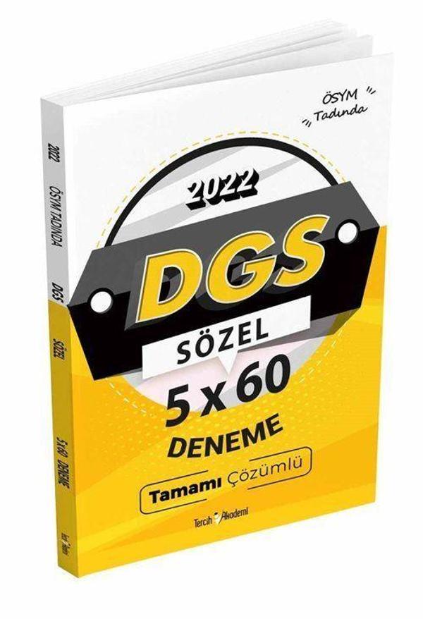 2022 DGS Sözel 5x60 Deneme Tamamı Çözümlü - Image 1