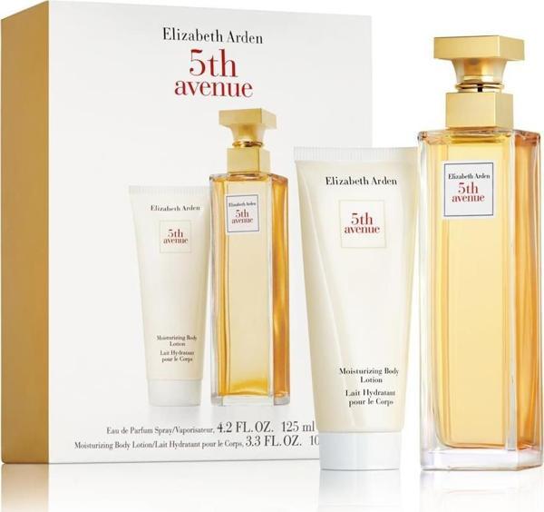 Elizabeth Arden 5th Avenue EDP Sprey 125ML + Moisturizing Body Lotion 100ML Kadın Parfüm - Image 1
