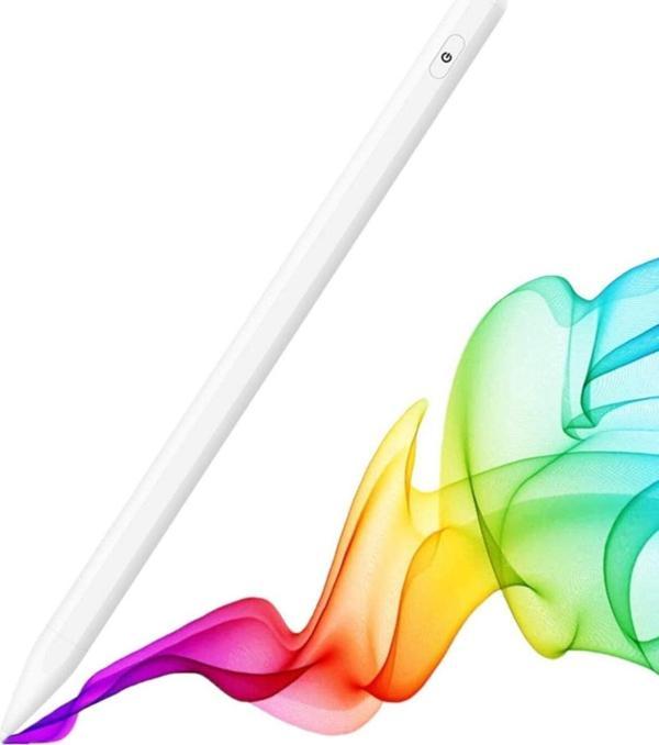 Apple iPad Pen Palm Rejection Teknolojisi Dokunmatik Kalem Active Stylus Özel Yazı / Çizim Kalemi - Image 1
