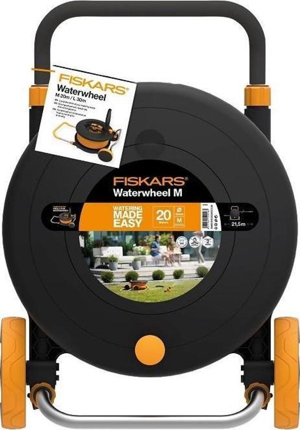 Fiskars 1023643 Tekerlekli Hortum Makarası Seti 20 mt - Image 1