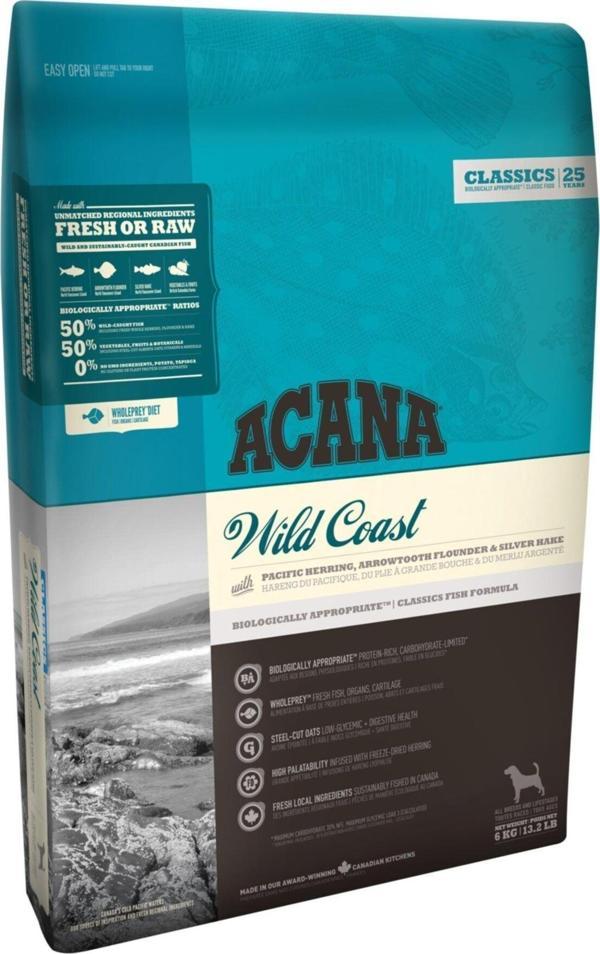 Acana Classics Wild Coast Tahılsız Balık Sebzeli Köpek Maması 2 Kg - Image 1