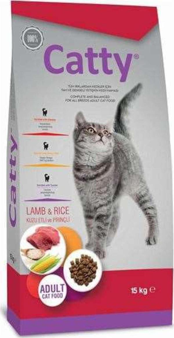 Catty Kuzu Etli Yetişkin Kedi Maması 15 Kg - Image 1