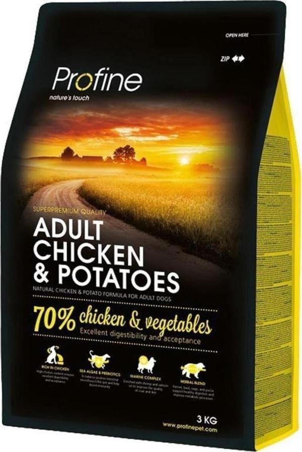 Profine Adult Tavuklu Ve Patatesli Yetişkin Köpek Maması 3 Kg - Image 1