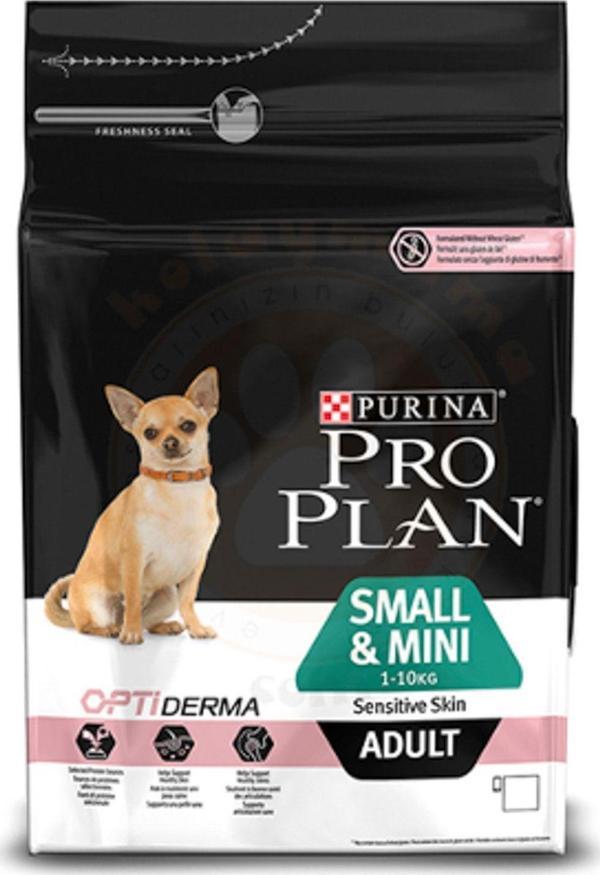 Pro Plan Adult Small Sensitive Somonlu Küçük Irk Yetişkin Köpek Maması 3Kg - Image 1