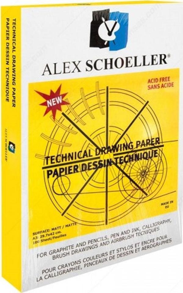 Alex Schoeller Teknik Resim Kağıdı 50x70 200 GR - Image 1