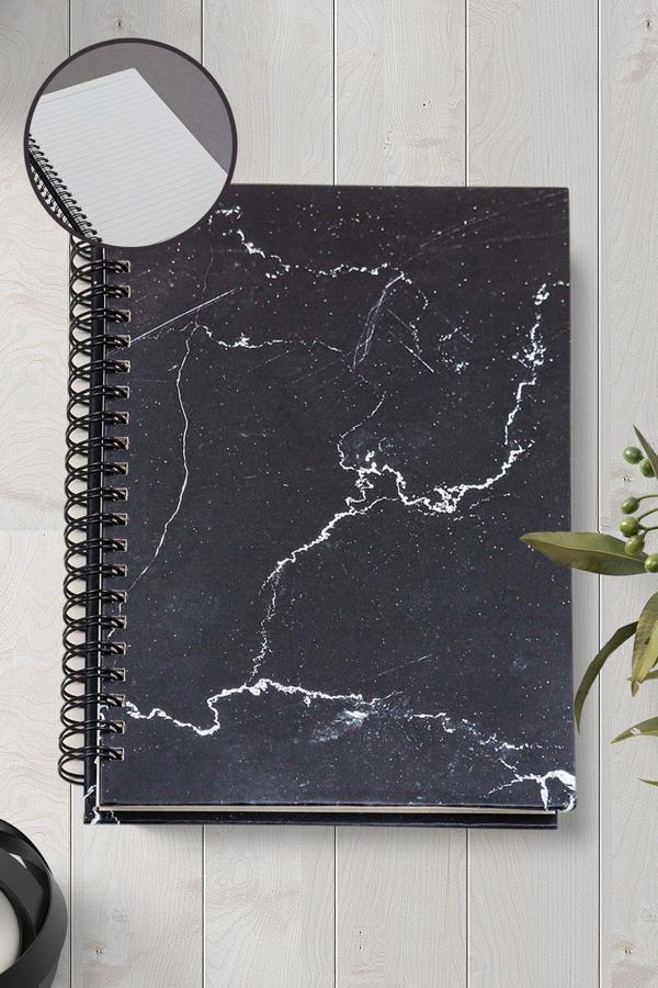 Trendmiya Mermer Desenli Defter - Image 1