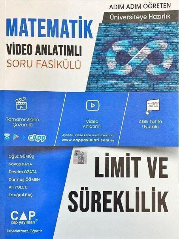 Üniversiteyle Hazırlık Matematik Limit ve Süreklilik Soru Çap Yayınları - Çap Yayınları - Image 1
