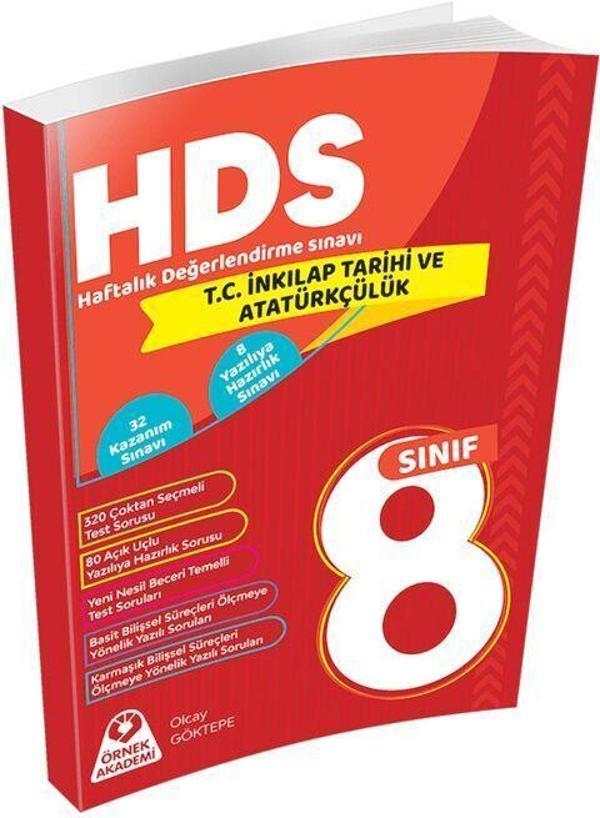 8. Sınıf Sosyal Bilgiler Haftalık Değerlendirme Sınavı HDS Örnek Akademi - Örnek Akademi - Image 1