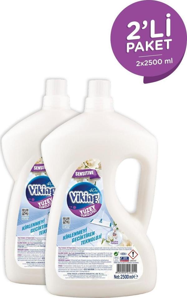 Viking Yüzey Temizleyici Sensitive 2.5 L 2 Adet - Image 1