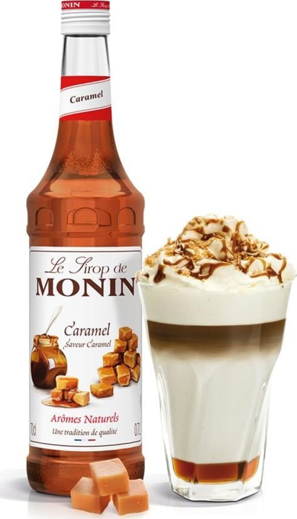 Monin Karamel Şurubu Syrup Caramel 700 ml - Image 1