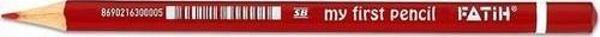 Fatih İlk Kalemim Kırmızı Kalem Üç Köşeli Jumbo 1 Adet - Image 1